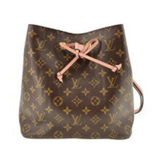 Louis Vuitton Neo Noe Brown Monogram Canvas Shoulder Bag